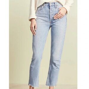 Agolde Riley Jean in Zephyr Size 24